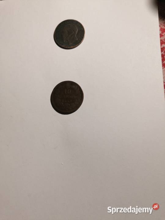 Stare XIX srebrne monety Warszawa