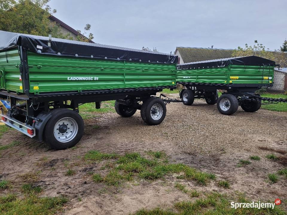 Najmocniejsze Przyczepy na rynku odbudowie ŁADNE Lichty