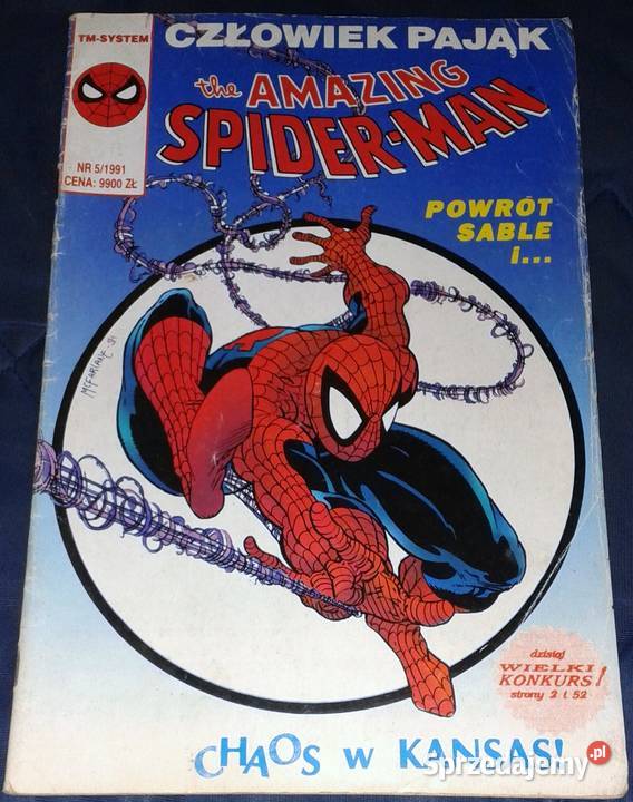 The Amazing Spiderman 05 1991 lubelskie Chełm