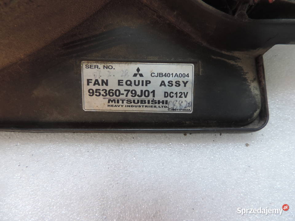 SUZUKI SX4 16 WENTYLATOR CHLODNICY 9536079J01 wentylatory chłodnicy Nowy Sącz