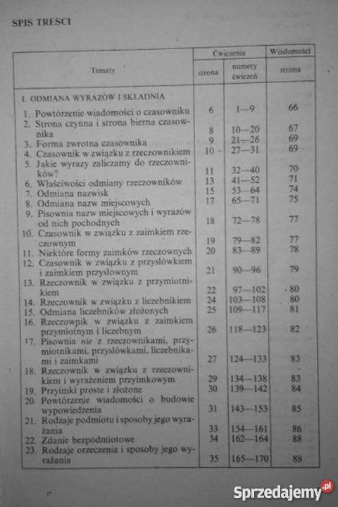 JĘZYK POLSKI 6 GRAMATYKA I ORTOGRAFIA Podręczniki Grudziądz