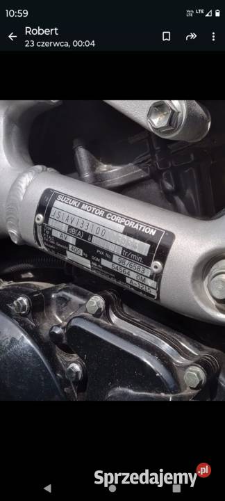 Motocykl Suzuki SV 650 1999 Rok produkcji 1999 Wrocław