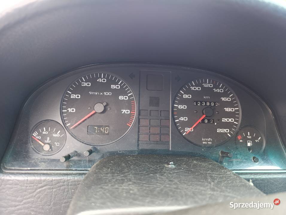 Audi 80 20 90 ABE gaz uszkodzony uszkodzony