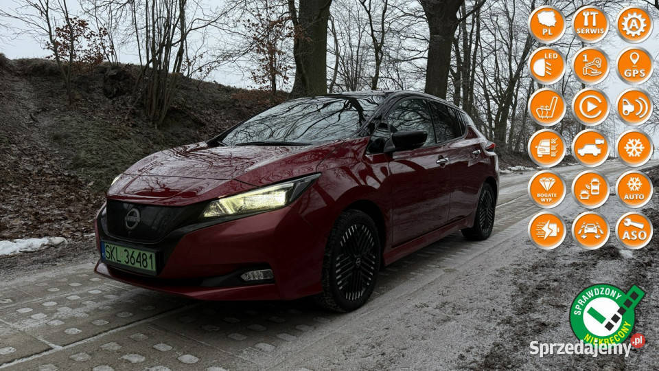 Nissan Leaf wersja bateria 62kWh 25 tyskm moc