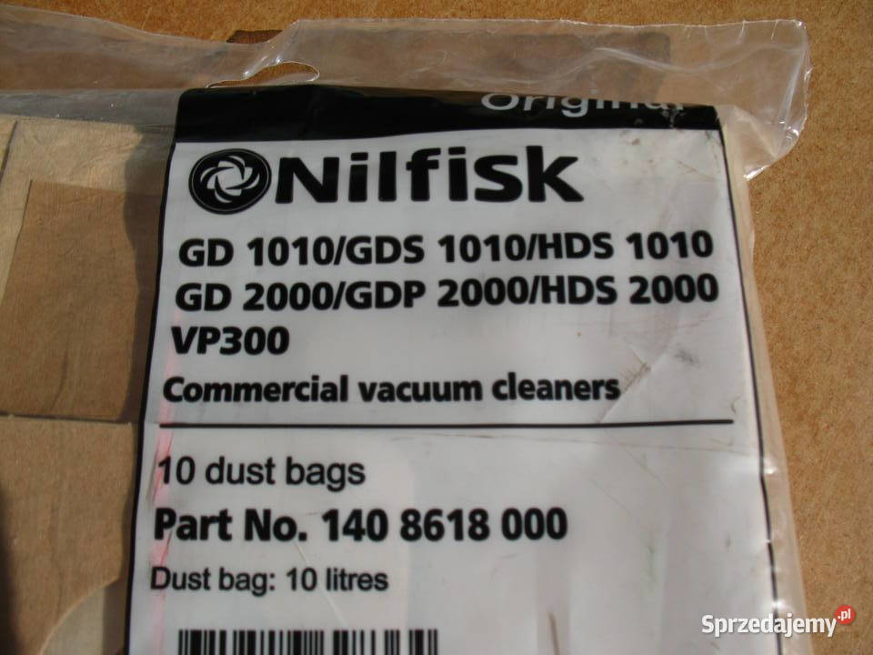 Oryginalne worki do odkurzaczy NIlfisk seria