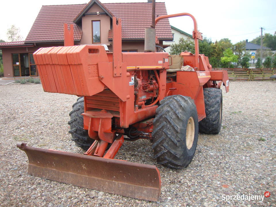 Ditch Witch 6510 nawadnianie światłowody Czaplinek
