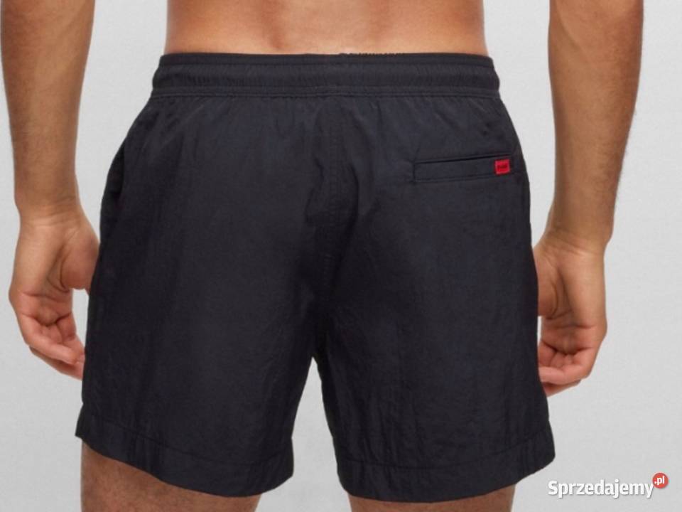 Szorty Kąpielowe Męskie HUGO BOSS M Czarne NOWE Nowa Sól