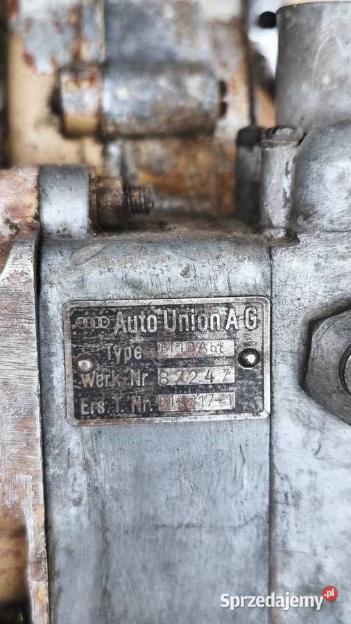Staryzabytkowy silnik Auto Union kujawsko-pomorskie Toruń sprzedam