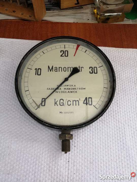 Manometr PRL Pleszew