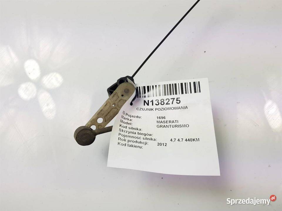 CZUJNIK POZIOMOWANIA MASERATI GRANTURISMO MC Lipno