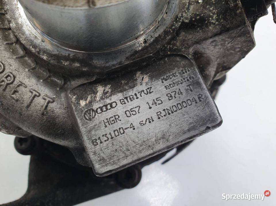 TURBOSPRĘŻARKA AUDI A8 L D4 057145874T Lipno sprzedam