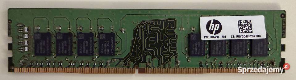 Pamięć RAM 16GB Samsung Hynix Pojemność 16GB Warszawa