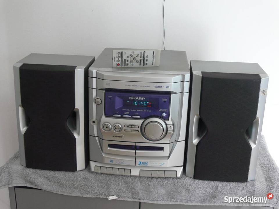 Wieża Sharp kol pil sprawna WYSYŁKA Jasło