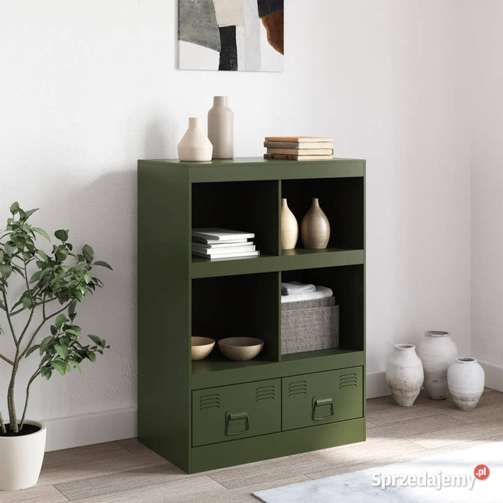 Szafka oliwkowa 67x39x95 stal WM841803 Warszawa