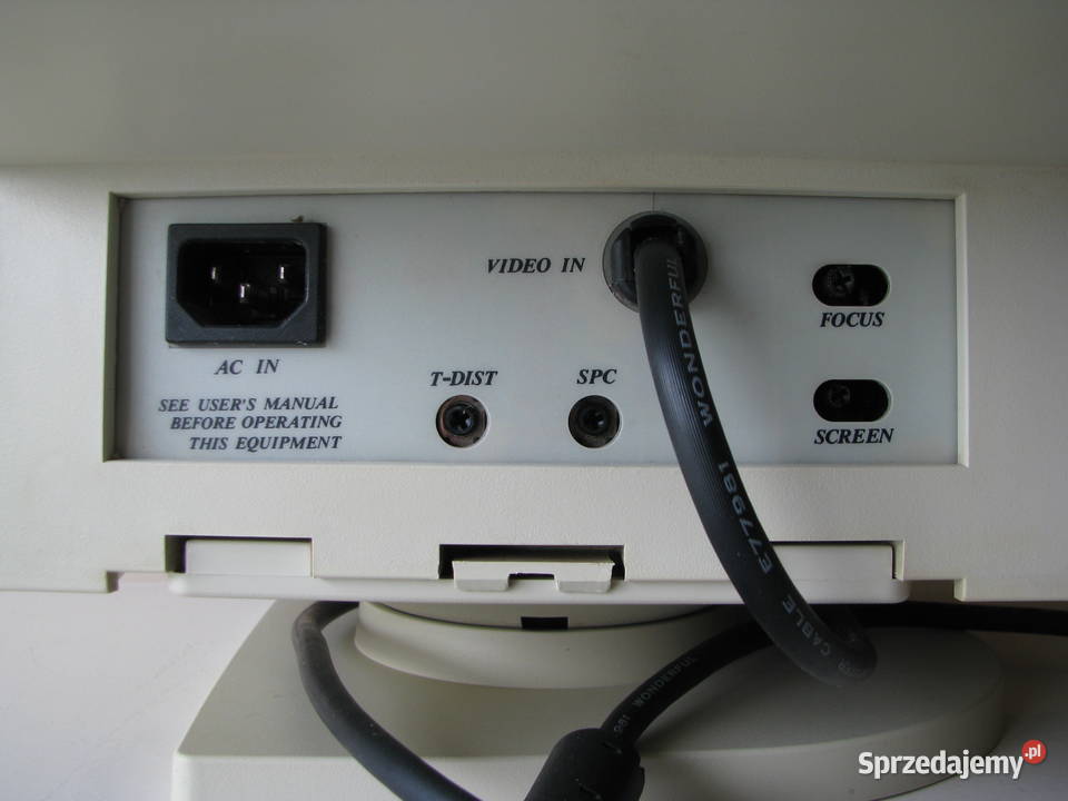 Monitor do komputera CRT Microspot 14 1995r Krapkowice