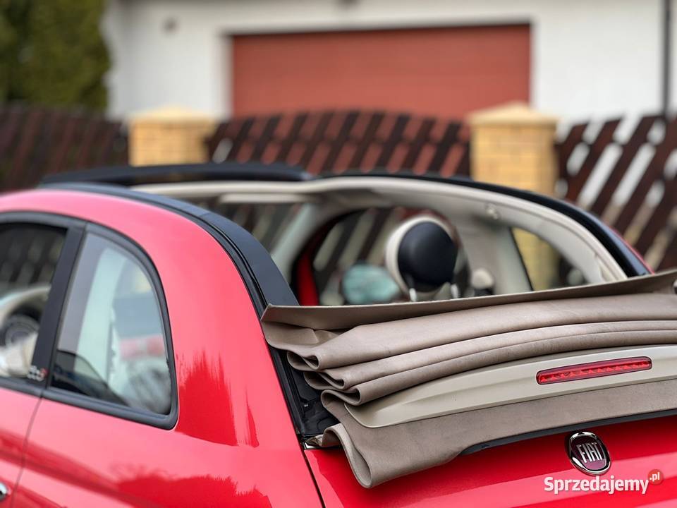 Włoski cukiereczek szuka klienta Fiat 500 Cabrio Ostrowiec Świętokrzyski