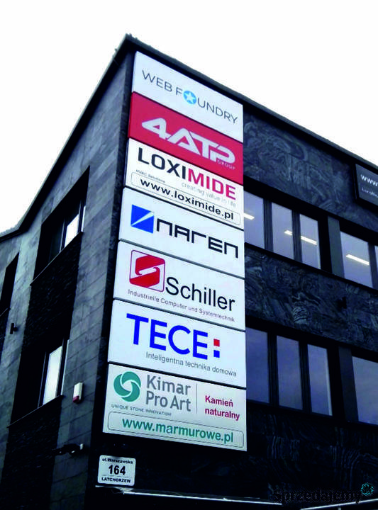 Plafon Kaseton z DIBOND podśw led 90x40 Łódź