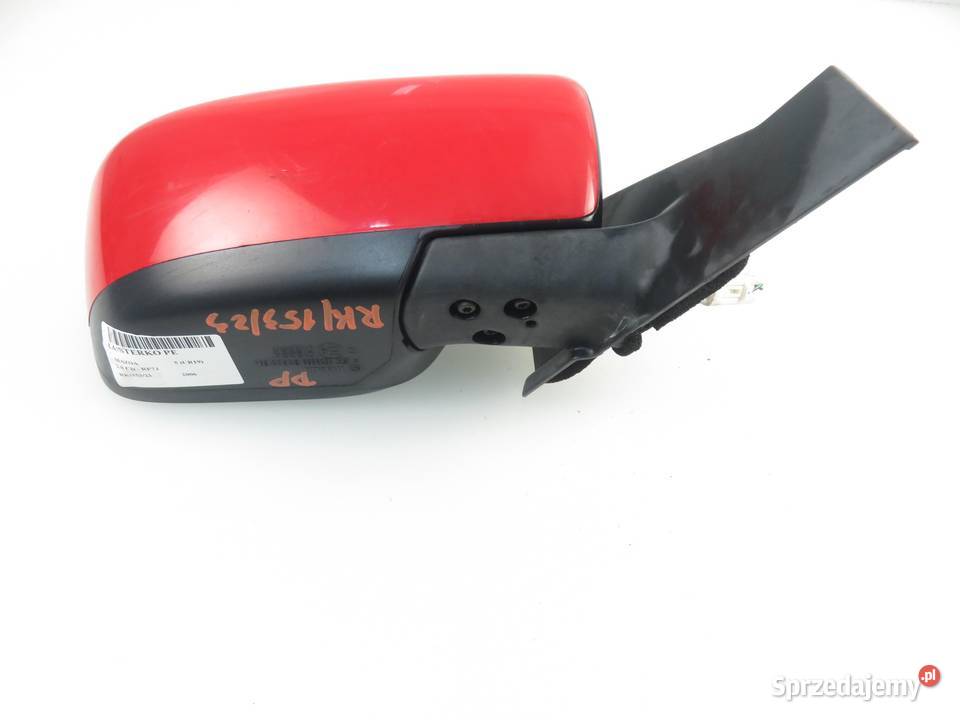 LUSTERKO PRAWE MAZDA 5 CR19 A3E ETERNAL RED 5 osobowe