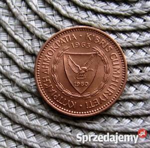 Cypr 5 Mils 1963r Kalisz