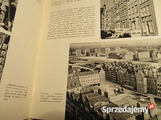 Gdańsk Przeszłość i współczesność architektura Poradniki, albumy i reportaże Łódź