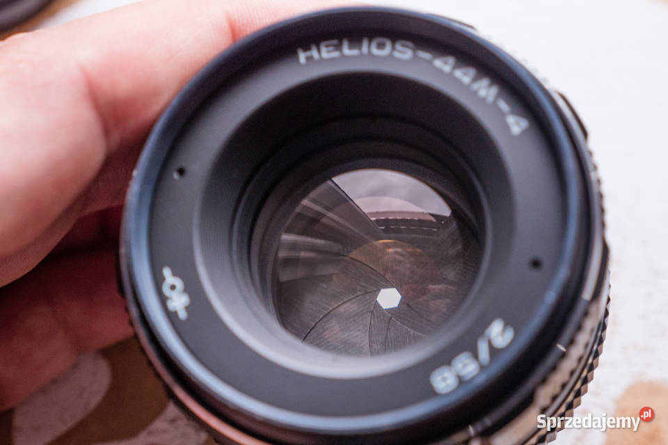 Helios 44M4 58mm f2 M42 1987 serwisie Świetny Obiektywy Szramowo