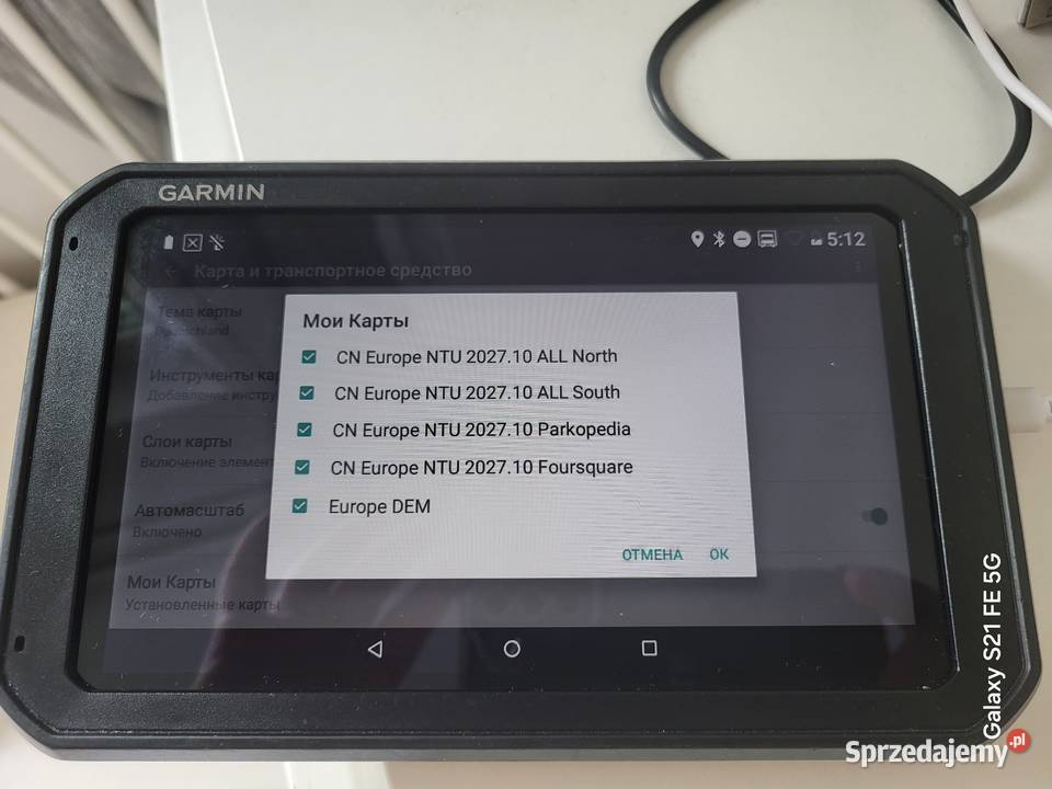 Garmin dzlCam 785 LMTD Nawigacja TIR Kamera