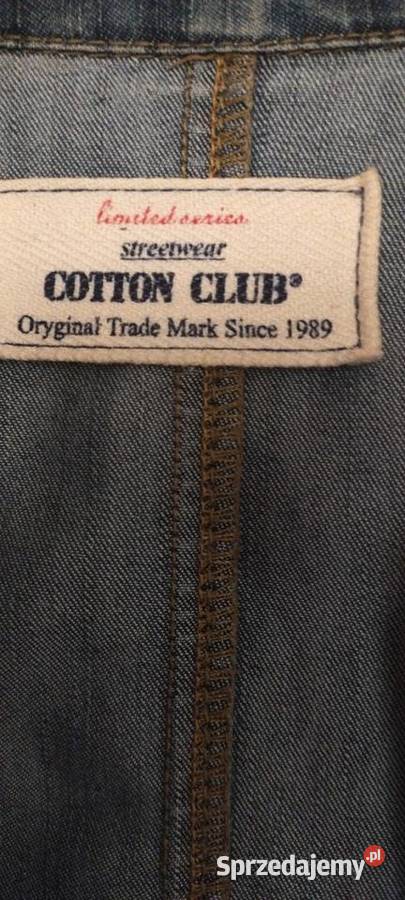 Bluzka Bluza jeansowa Firmy Cotton Club Bez wzoru Lublin sprzedam