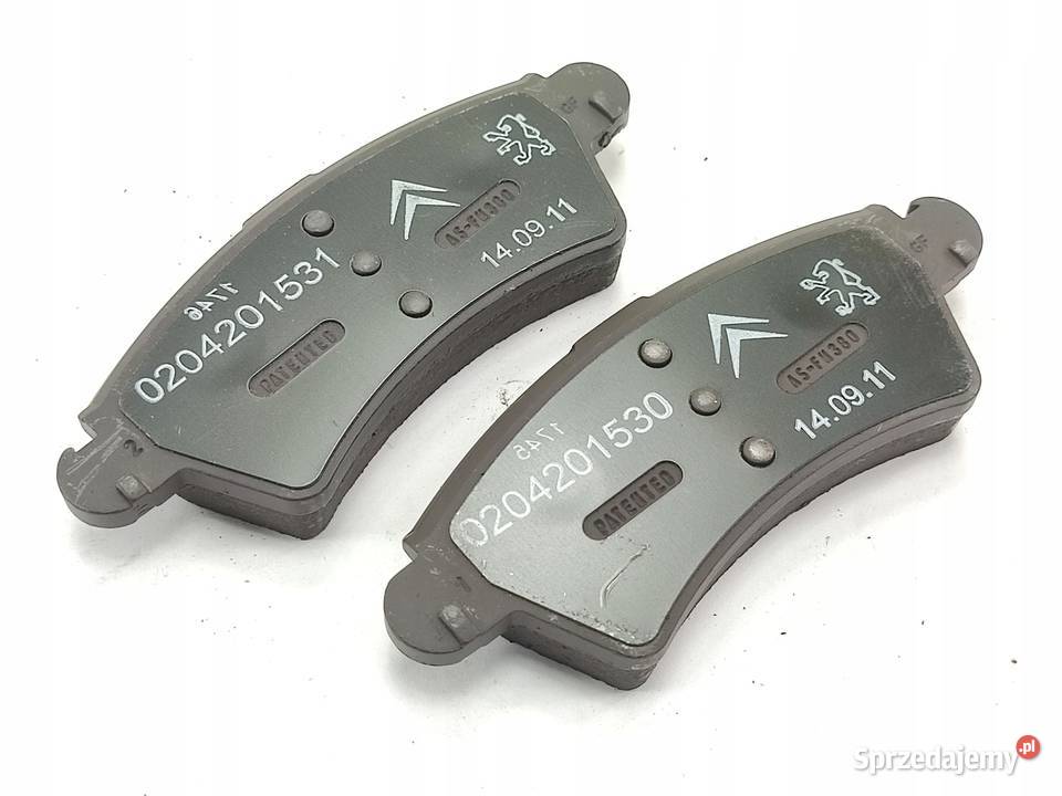 KLOCKI HAMULCOWE PEUGEOT 206 2D 2AC 16 19992009