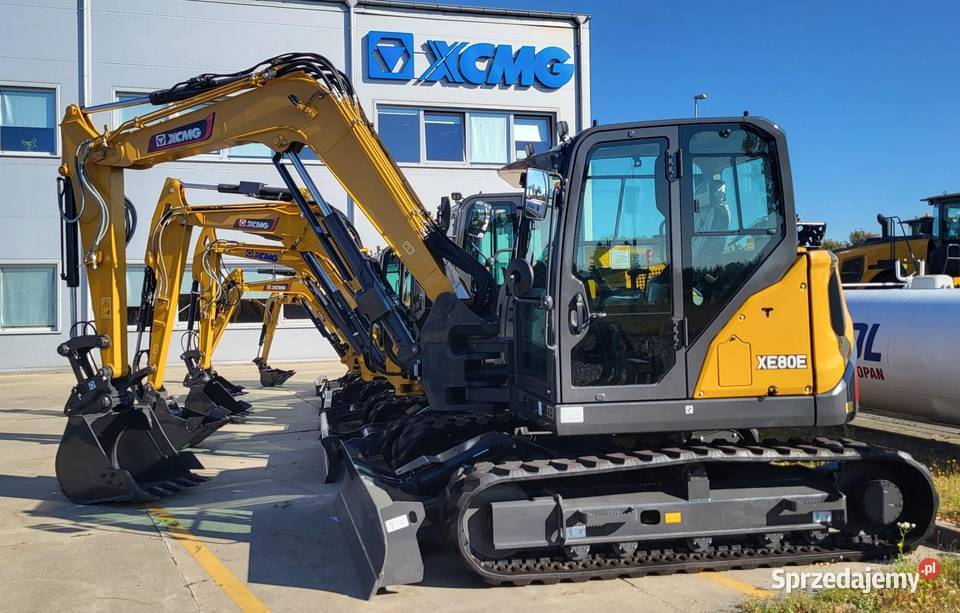 Koparka gąsienicowa XCMG XE80E 10 ton nie Tarnowskie Góry
