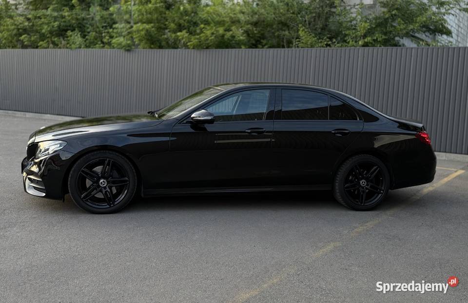 MercedesBenz Klasa E 220 d 9GTRONIC AMG Line mazowieckie Warszawa