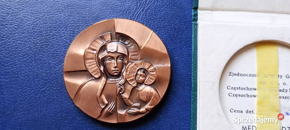 Stare monety Medal Jasnogórska Matka Kościoła