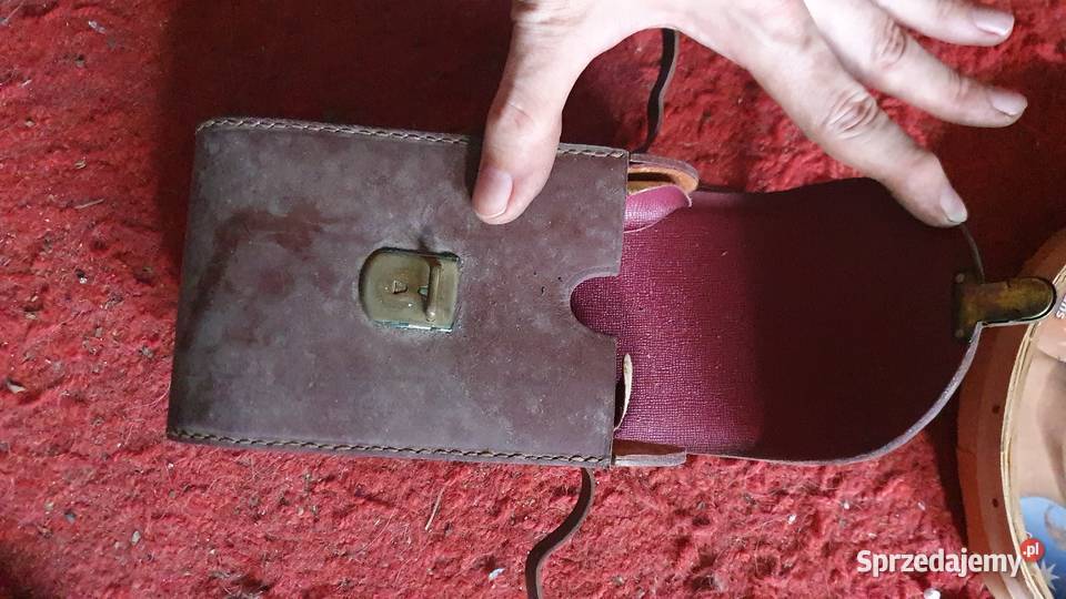 Pokrowiec futerał stary do aparatu foto agfa