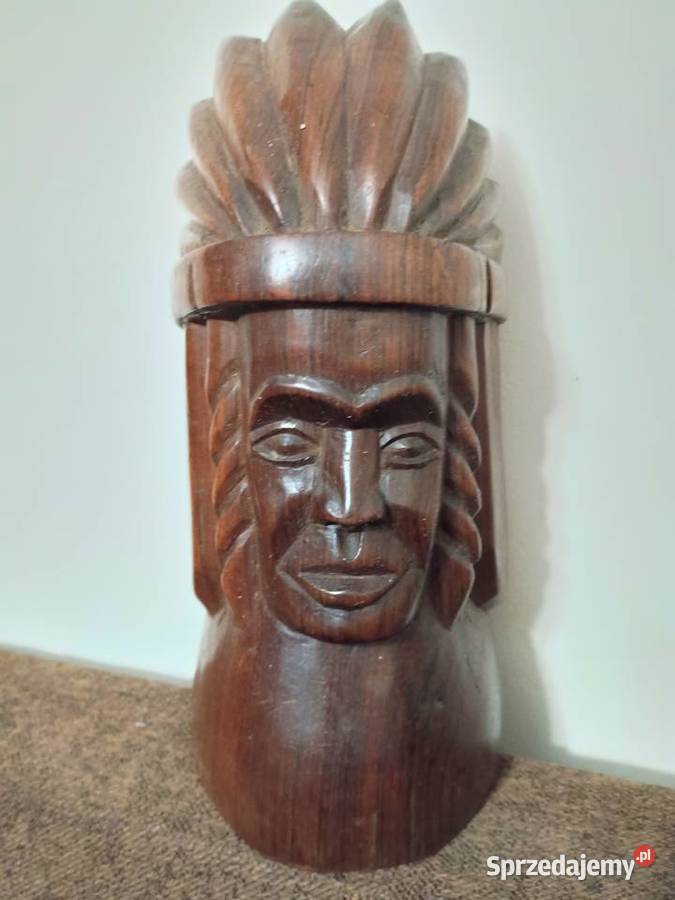 Figurka drewniana popiersie wodza 110 Stalowa Wola