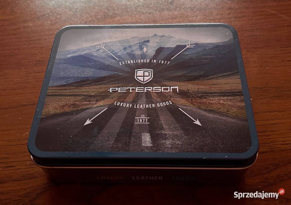 Portfel skórzany męski Peterson Dla mężczyzn Dodatki