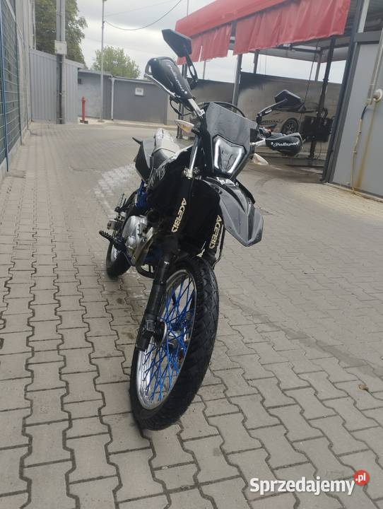 Yamaha WR 125R 2014 opony supermoto A1 B Rok produkcji 2014 Tarnobrzeg
