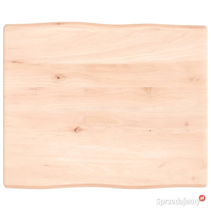 Blat stołu 60x50x24 surowy lity dąb naturalną Blaty mazowieckie sprzedam