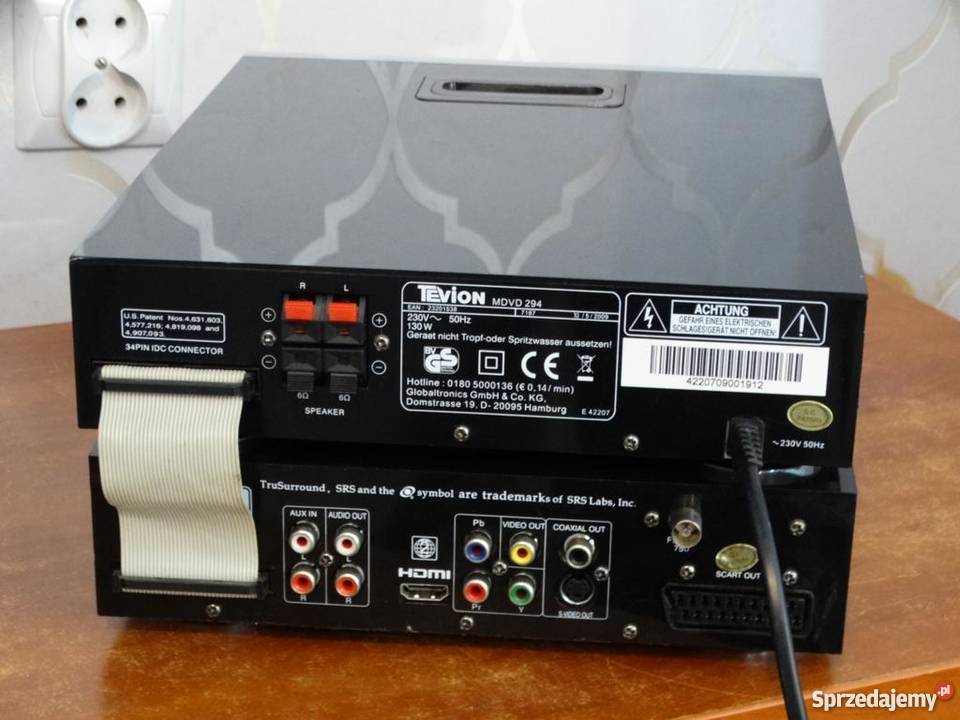 Wieża audio Tevion z USB SD mp3 130 wat WYSYŁKA Jasło