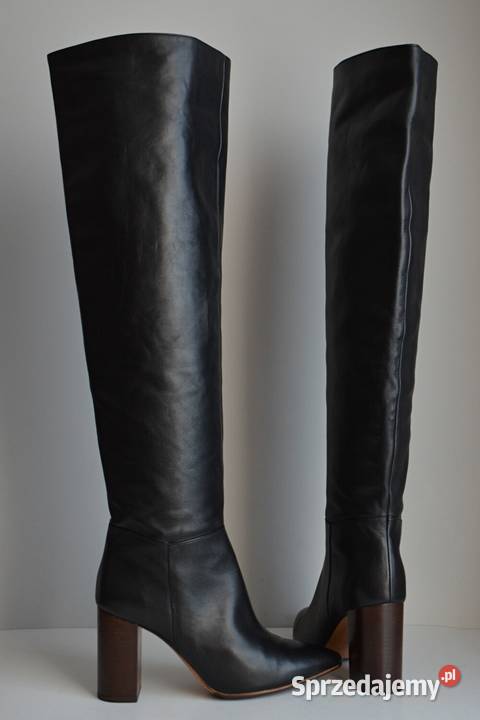 Francuskie MUSZKIETERKI kozaki kolano MAJE 40 inna Białystok