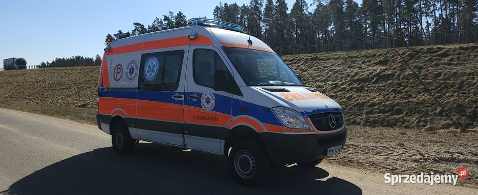 4x4 ambulans Mercedes Sprinter 315cdi nosze warmińsko-mazurskie Biskupiec