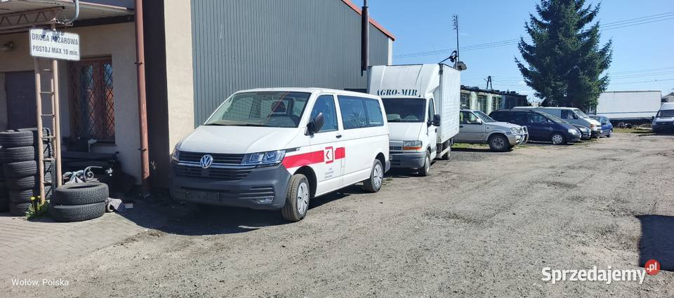 Volkswagen Transporter 8 osobowy Rok produkcji 2020 Wołów