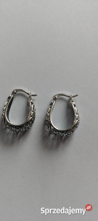 Srebrne kolczyki próba 925 Bydgoszcz