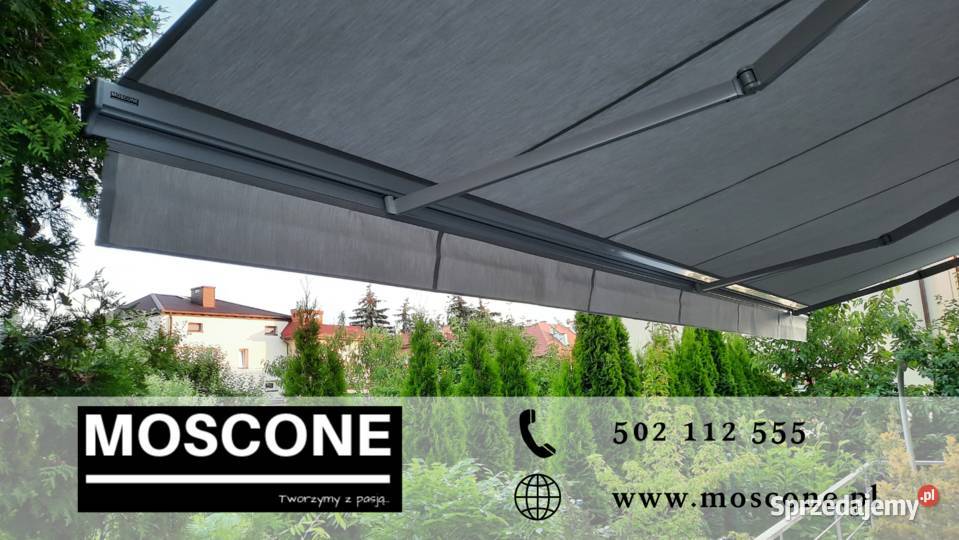 Markizy Tarasowe Głuchołazy PomiarMontaż Moscone sprzedam