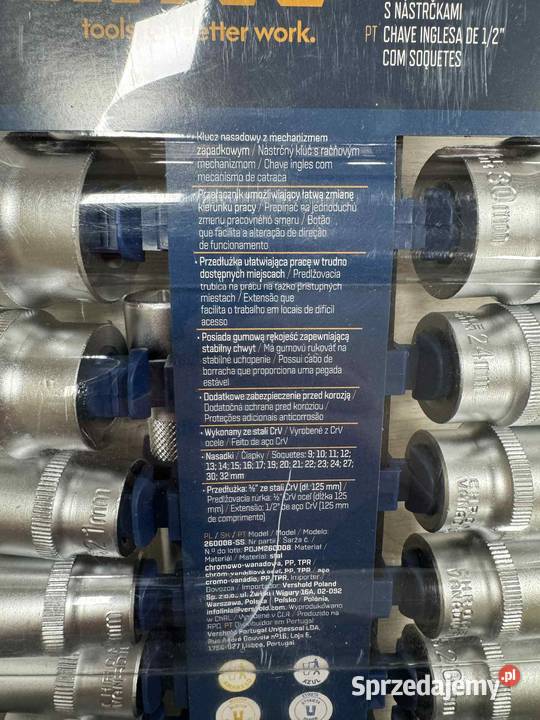 KLUCZ NASADOWY 12 Z NASADKAMI NITEO ORYGINALNIE Elbląg