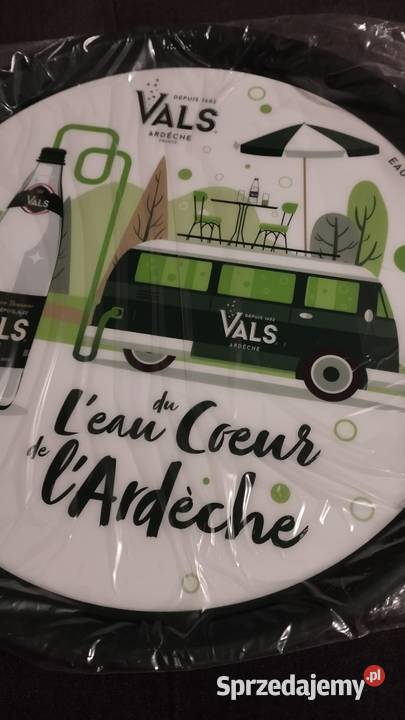 taca barmanska reklamowa vals woda gazowana Wyposażenie wnętrz Poznań sprzedam