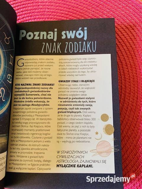 Wielka księga znaków zodiaku plus horoskop Warszawa