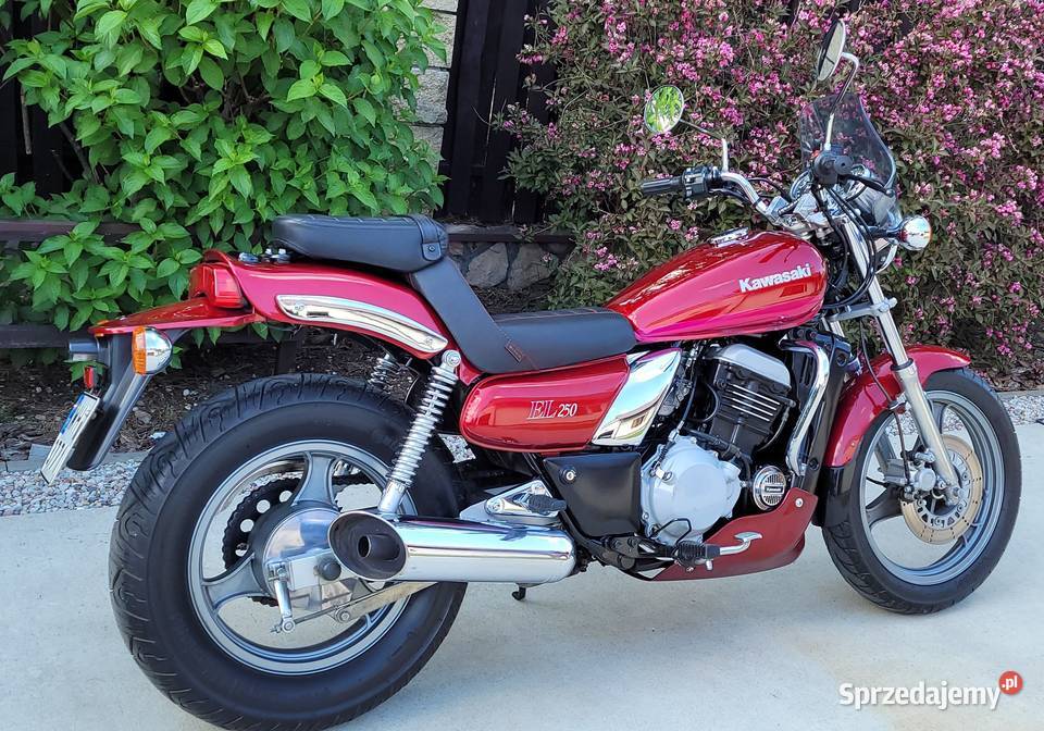 Piękny klasyk Kawasaki EL 250 mazowieckie Nieporęt