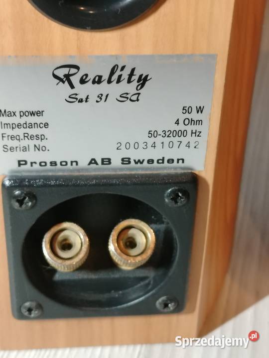 Głośniki Proson Reality Sat 31 SA Leżajsk