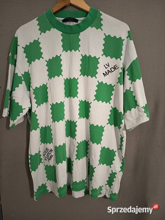 Oryginalny Tshirt męski Louis Vuitton Made x Starogard Gdański