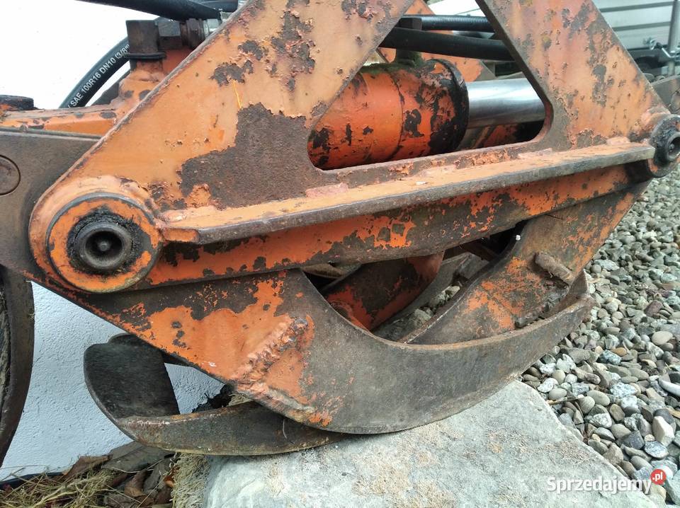 Chwytak hydrauliczny do drewna do koparki na