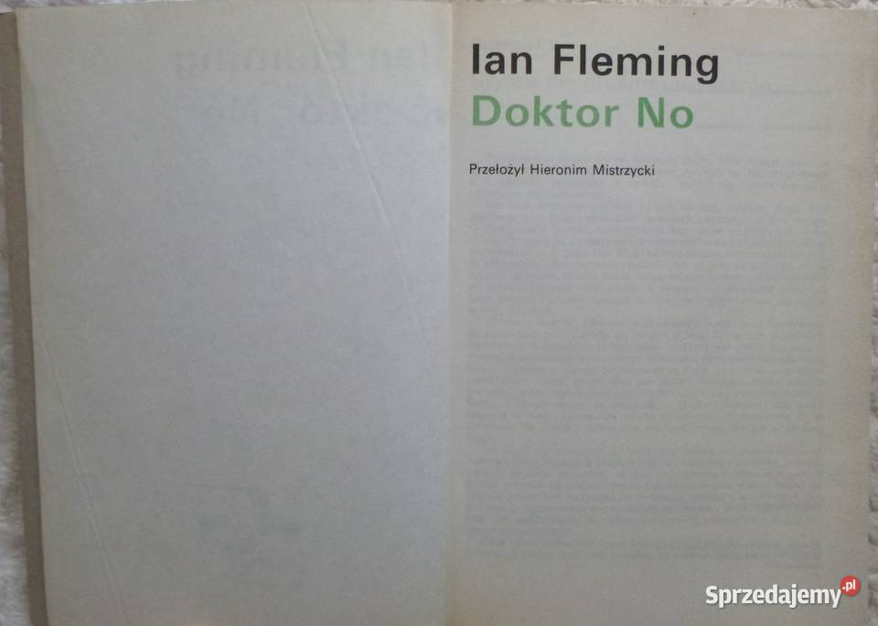 Doktor No Ian Fleming